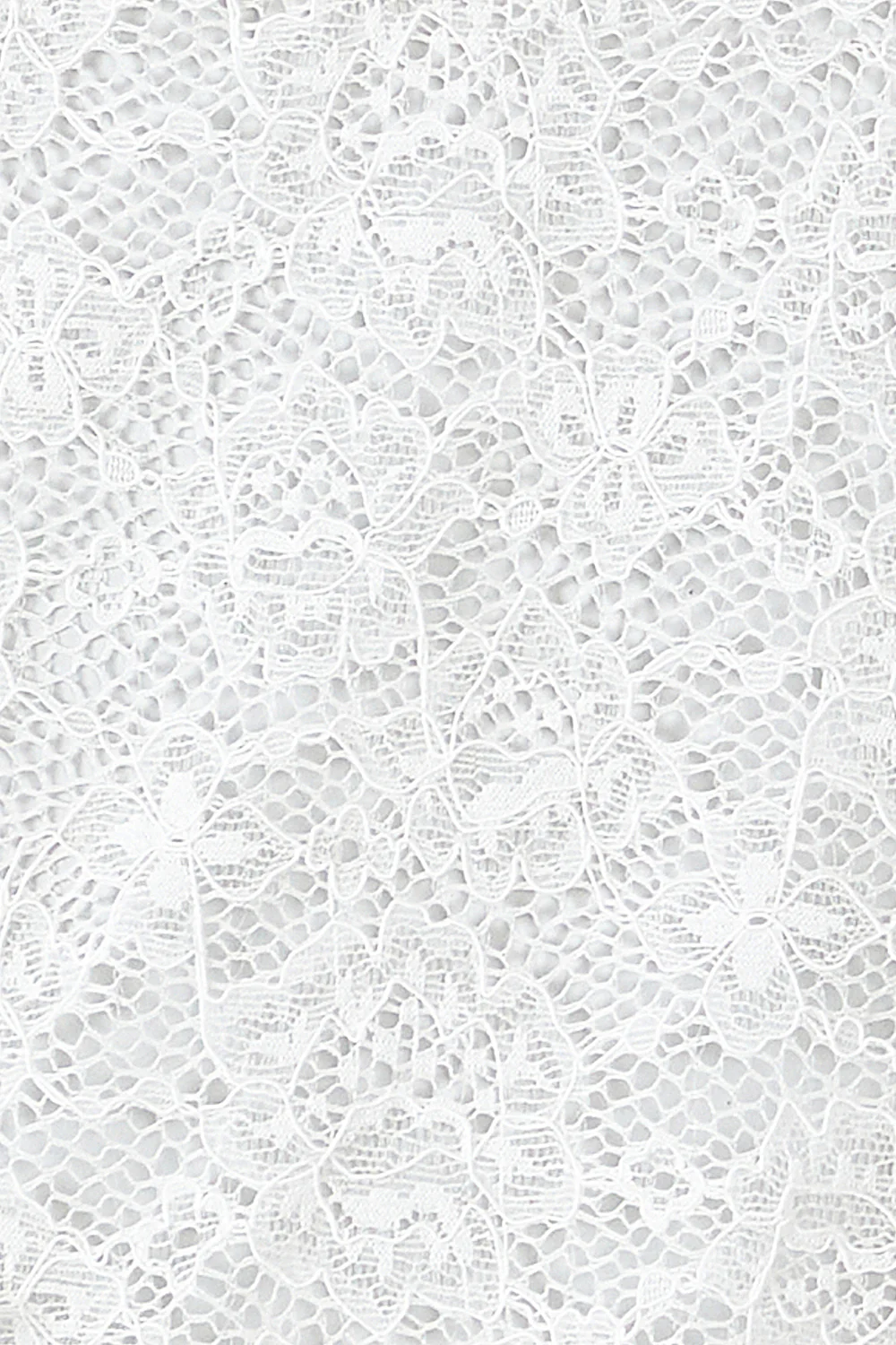 lace luna thong in white - Image 4