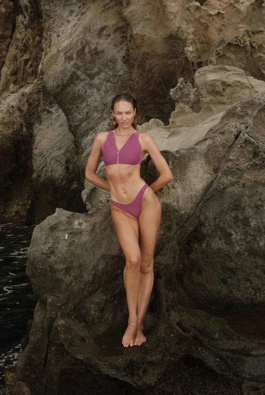 sirenas top in orchid texture - Image 6
