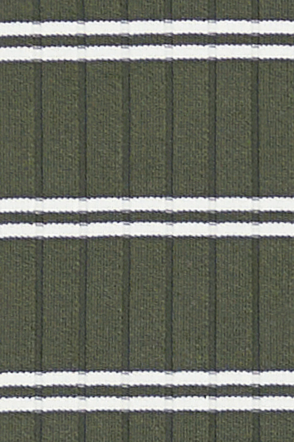 the C bottom in olive and white stripe - Image 4